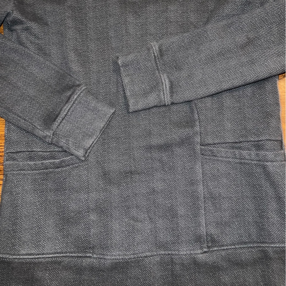 Columbia Gray Long Sleeve Outerwear Cowl Turtleneck Cozy Fleece Pullover Size M - Picture 9 of 12